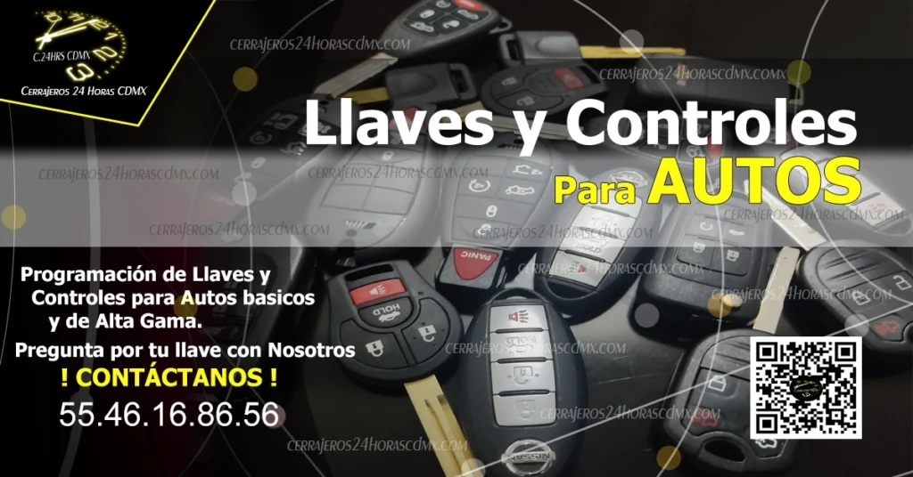 programación de llaves y controles para autos en cdmx