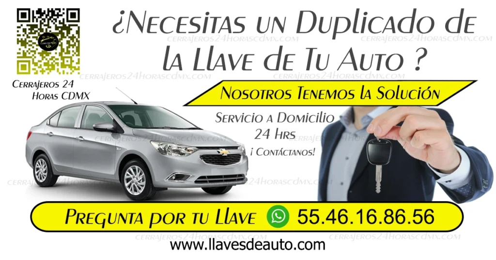 duplicado de llave de auto