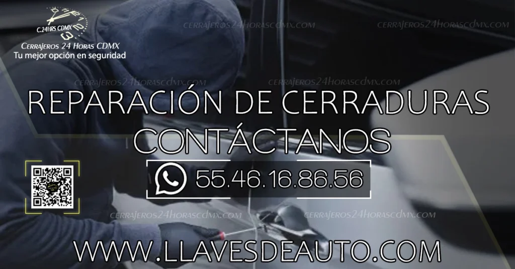 reparación de cerraduras de autos 