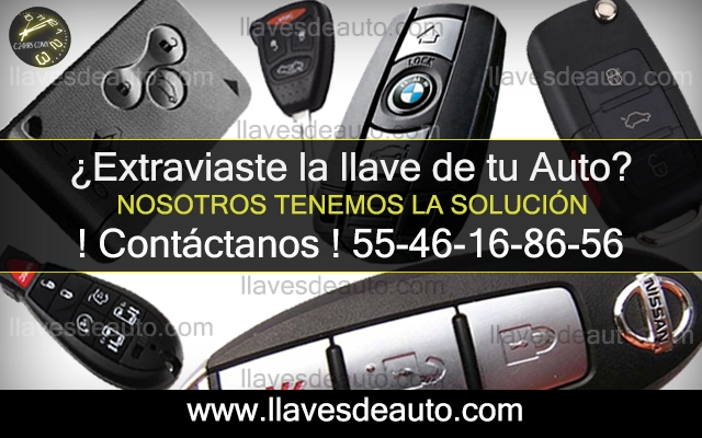 Contacto Llaves de Auto CDMX 