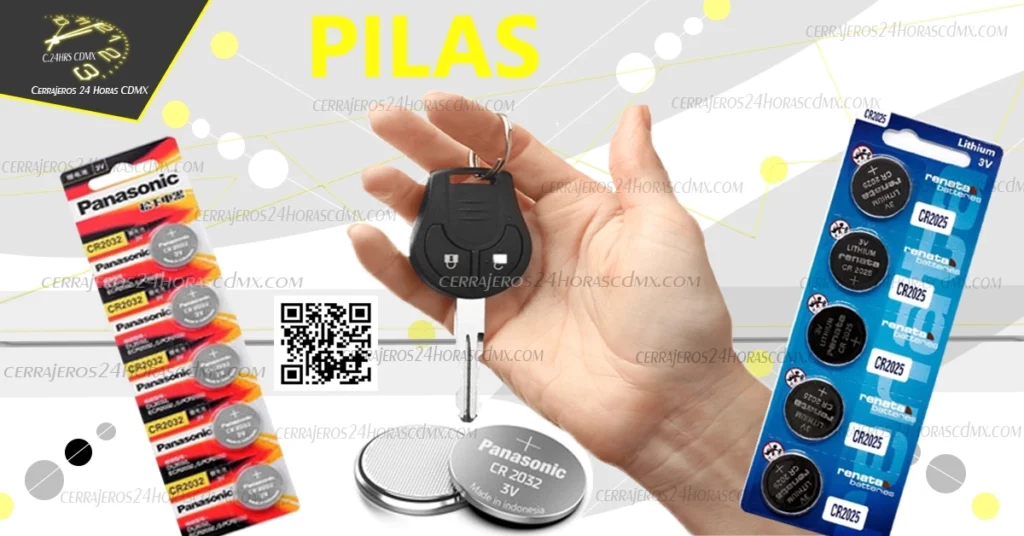 Contacto Llaves de Autos CDMX pilas para llaves de autos 